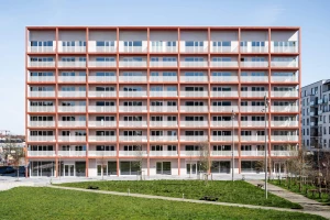 B-architecten completes first phase of new mixed-use development in Brussels Canal area