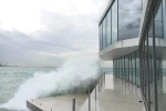 Sculpted House Hovering Over the Mediterranean